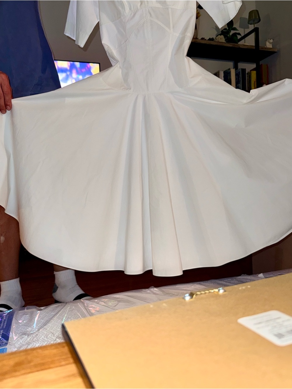 Alexander McQueen White Dress - Picture 2 of 11